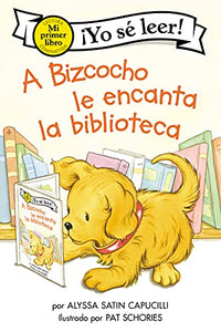 A Bizcocho le encanta la biblioteca