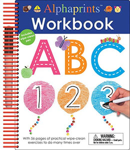 Alphaprints: Wipe Clean Workbook ABC