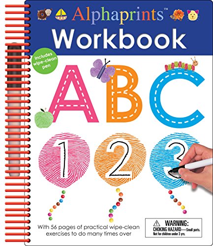 Alphaprints: Wipe Clean Workbook ABC