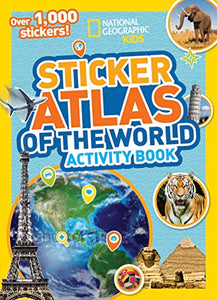 Nat Geo World Atlas Sticker Activity Book