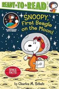 Peanuts Snoopy on the Moon