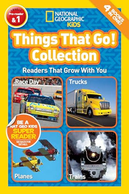 Nat Geo Reader Things That Go Collection
