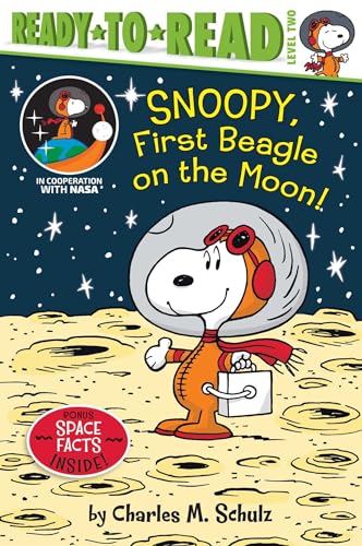 Peanuts Snoopy on the Moon